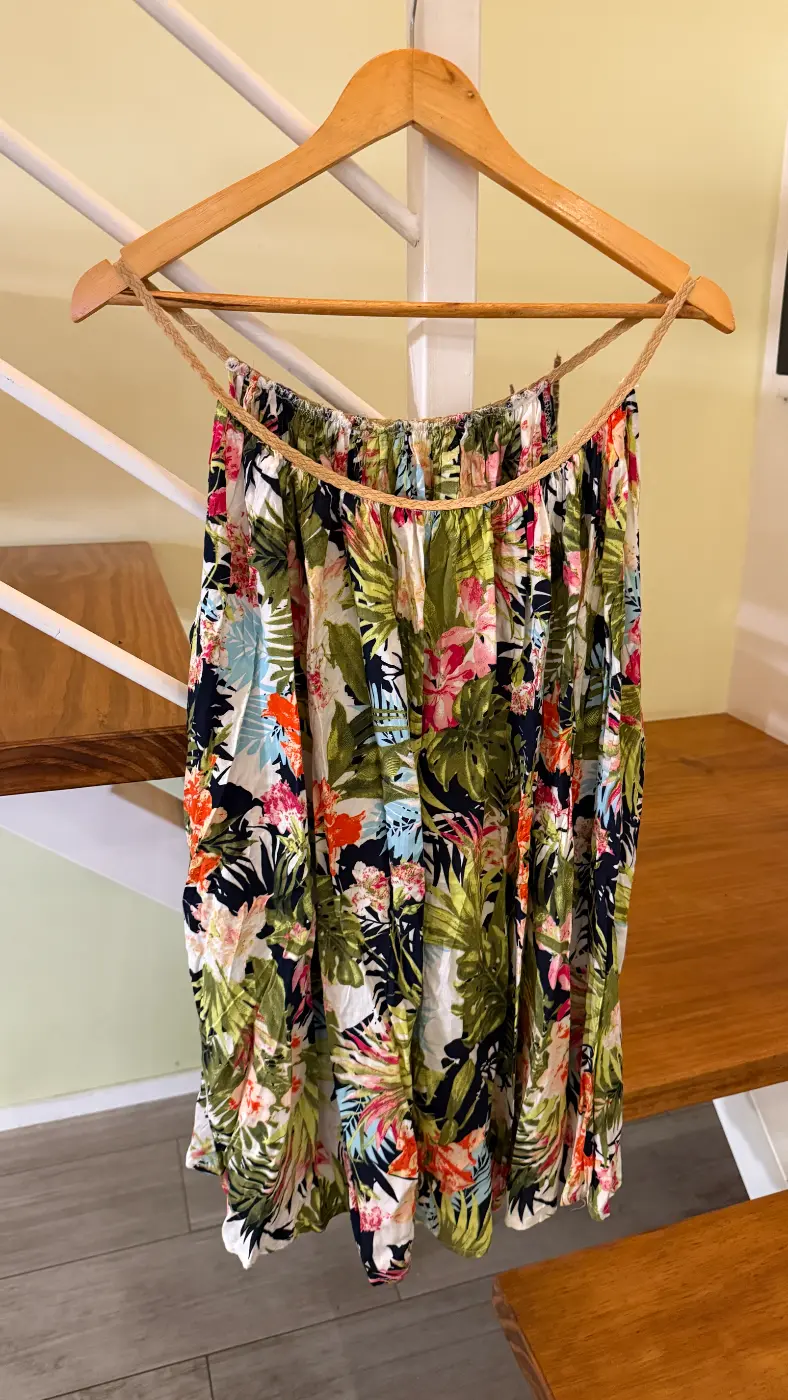 Vestido cortó talle S suelto