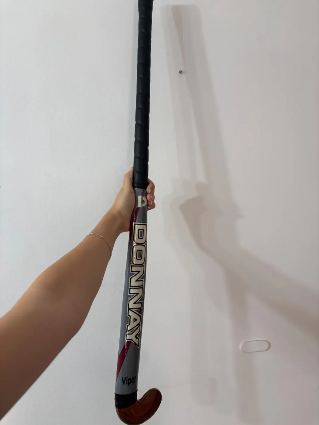 palo de hockey madera