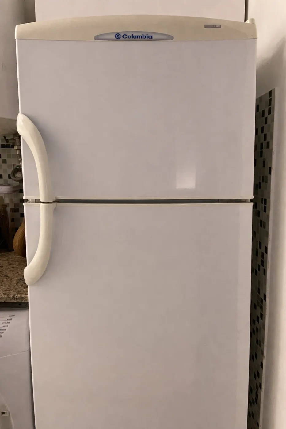 Heladera con freezer Columbia 317L