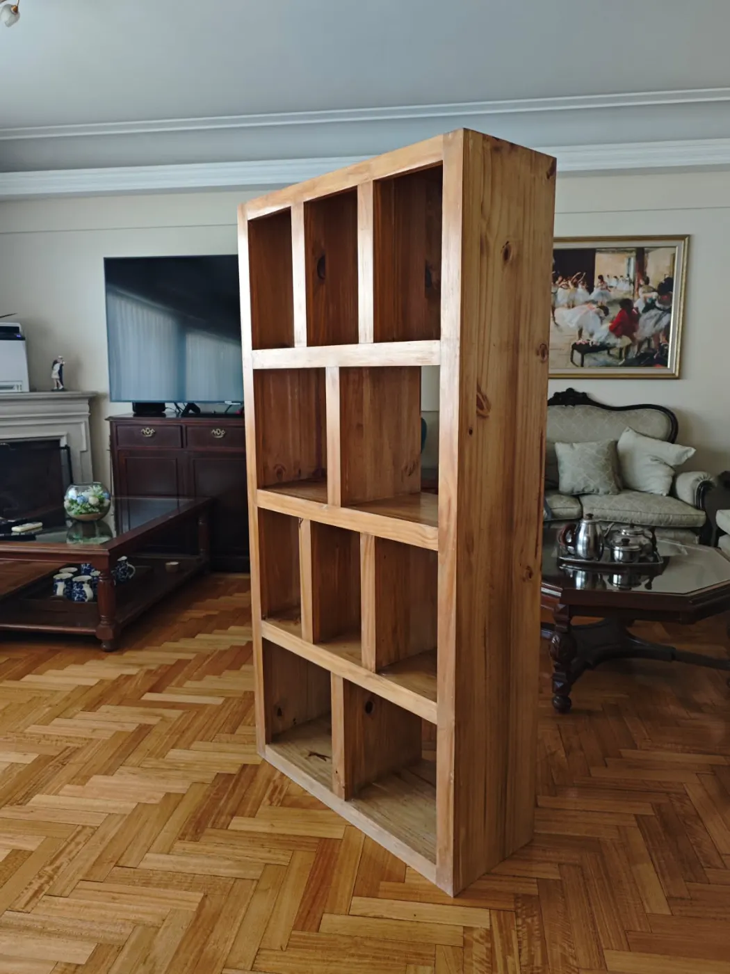 Biblioteca Librero De Madera Paraiso Macizo 160 X 80