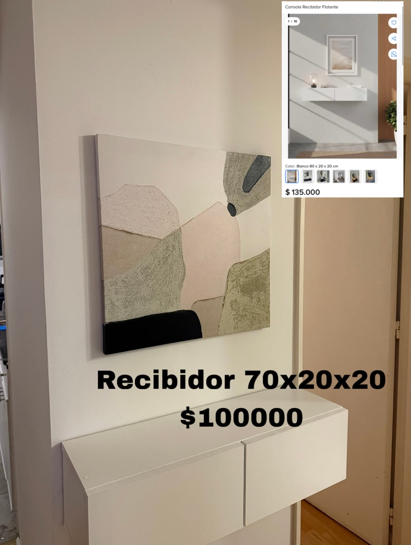 Mueble Recibidor